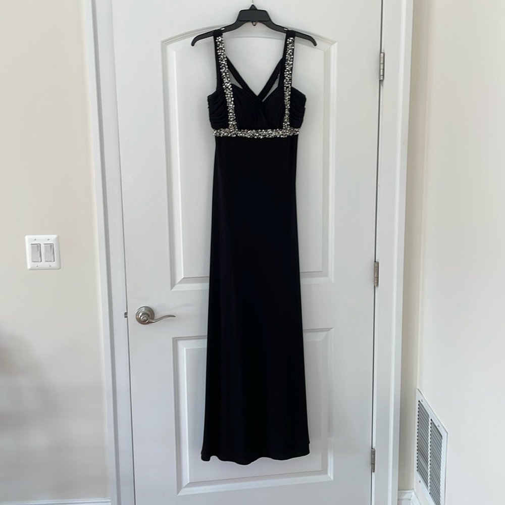 Black long dress